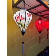 Red lantern painted by Hoi An (30cm-45cm)