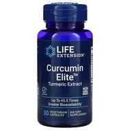速出貨❤ Curcumin Elite 薑黃萃取物 30粒素食膠囊 Life Extension 購買教學服務