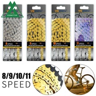 FORBETTER Bicycle Chains Hybrid Cycle Durable Cycling 8/9/10 11 speed Mountain Bike Road Bike Bicycl