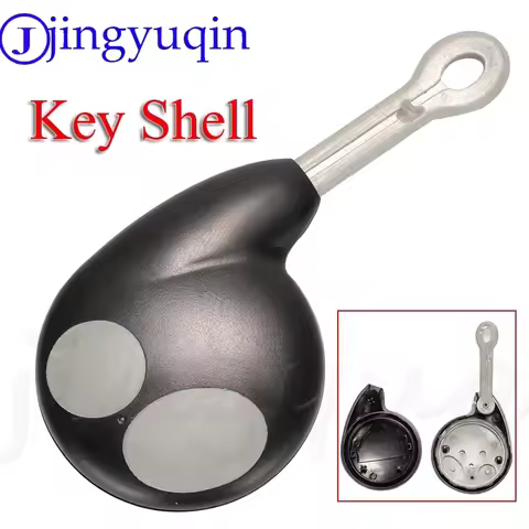 jingyuqin 2Buttons Replacement Remote Car Key Shell Blank Cove Cobra Alarm For Toyota Cobra Alarm 77