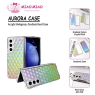 LAYAR CASE AURORA GRADIENT FOR SAMSUNG GALAXY Z FOLD 4 / Z FOLD 5 / Z FOLD 6 / FOLDING SCREEN FASHIO