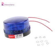[Menolana] Blue Emergency LED Flashing Strobe Signal Warning Light Lamp Beacon AC220V -