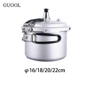 GUOOL Compact Pressure Cooker, Canning Device, Portable Induction  for Outdoor Use