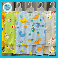 Túi 1 Bộ Đồ Tole Bé Trai Đùi Sát Nách - Có 14 Size cho bé 5-45Kg - Đồ Bộ Bé Trai Vải Tôn mềm mại tho