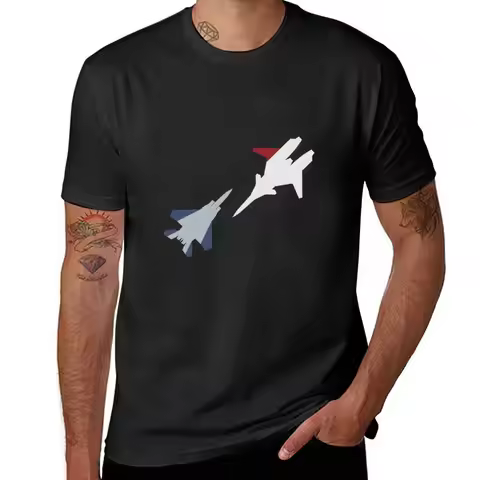 Ace Combat Cipher VS Pixy T-Shirt korean fashion plus size tops summer top Aesthetic clothing t shir
