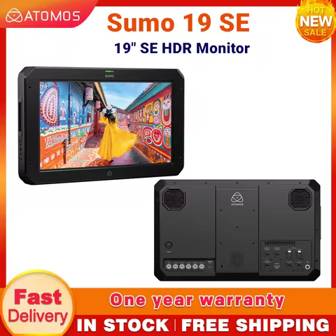 For Atomos Sumo 19 SE HDR Monitor Recorder Switcher HDMI- 2.0 Hybrid Log Gamma Quad-HD Live Switchin