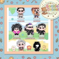 Combo of 5 blind bags 2D standee decoration model two days one night 2N1D