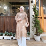 Qome - Donna Tunic Tencel Tunic/ Tunic/ Wanita Tunic Blouse Muslimah Tunic Muslimah