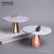 Taiwan Natural Crafts North Marble European Style Storage Dessert Decorations Home Display Tray Rack