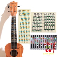 GIOVANNI Guitar Note Sticker Learning Guitar Accessories Fingerboard Stickers Musical Scale Electric