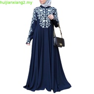 Mum Abayas Kimono for Women Burka Arabic Print Dress Festa Dubai Abaya Turkish Kaftan Islc Clothing 