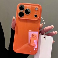 Suitable for Apple 17promax Phone Case iPhone17 Glass Large Window iphone16 Side Silicone air Back P