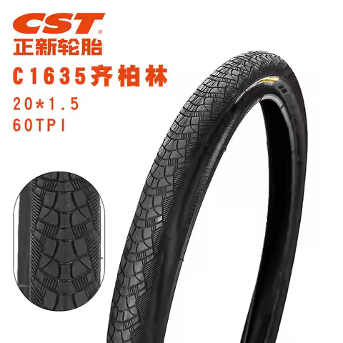 CST Zhengxin C1635 Zeppelin 20 Inch Folding Bike Tire 1.5 Small Wheel Bike 406 Bicycle 20*1.75 Tire