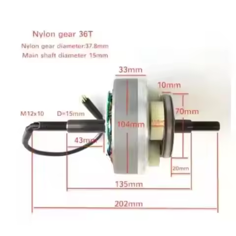 HH Dropout Open Size 36V 48V 52V 350W 500W Tire Gear Electric Bicycle Motor Center Core Stator