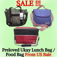 SALE Preloved Ukay Lunch Bag Food Bag From US Bale