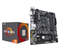 INLAND AMD Ryzen 5 4500 6-Core 12-Thread Unlocked Desktop Processor Bundle with GIGABYTE B450M DS3H