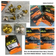 MJL Windshield Visor Skru/Screws Set M5X15 - NVX NMAX
