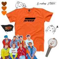 Ateez center screen printing Kpop T-shirt/