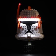 VONADO LED Light Kit for Lego Clone Commander Cody Helmet 75350, DIY Lighting Set Compatible with Co