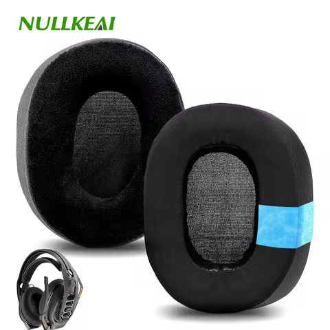Nullkeai Replacement Ear Cushion for Plantronics RIG 800HD 800LX 800HS Headphone Earpads Sleeve Pad 