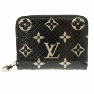 LOUIS VUITTONZippy 零錢包 N97059，黑色蟒蛇皮零錢包，LV 1701 [二手] 男士