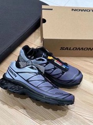 SALOMON XT-6 CHROMATIC 霧藍灰藍色
