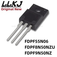 5pcs FDPF55N06 FDPF8N50NZU FDPF9N50NZ TO-220 Field Effect Transistor