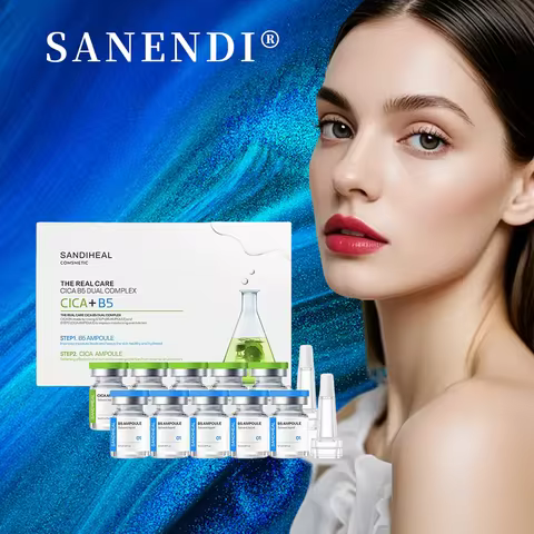 B5 Peptide Hyaluronic Acid Facial Serum Dermapen Hydration Brighten Home Dr.Pen Skin Care Set 10Vial