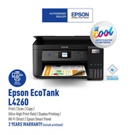 EPSON L4260 L4160 PRINTER (PRINT,SCAN,COPY,WIFI DIRECT,LCD,DUPLEX PRINTING