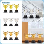 [mojotorw7] 3x Mini Trophies Creative Decorative Ornaments for Recognition Football Match Sports Tou