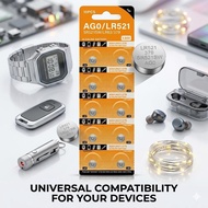P【Hantar Cepat】 Alkaline Button Cell LR44 LR41 LR43 LR521 LR621 LR626  LR920 LR1130 CR2032 AG13/AG10