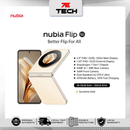 Nubia Flip 5G 20(8+12)GB+256GB I 6.9" 120Hz Internal Display I 50MP AI Dual Camera I Battery 4310mAh