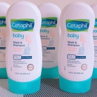 [Genuine Product] Cetaphil Baby Gentle Wash &amp; Shampoo (230ml Bottle) Safe For Babies.