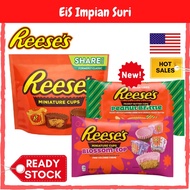 (Ready Stock) Reese’s Miniature Cups Share Pack 297G Chocolate Share Bag Coklat Reese Made in USA
