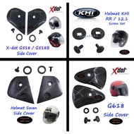 Side Cover Swan / Screw Set KHI / Side Cover XDot G618 / G518 / G518B / Screw G118 / Gear Base G528 