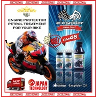 【Local Stock】 Exspider Motorcycle Engine Oil Lubricant Oil Treatment Oil EX-600 (3 bo