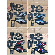 HONDA EX5/DREAM/DREAM 110/EX5 DREAM 110 FI BODY COVER SET (SIAP TAMPAL STICKER ) GREY SHARK