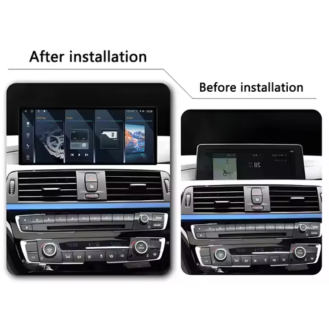 Car Accessories RHD for BMW 3 4 series F30 F31 F32 F33 F34 F36 2013 - 2019 NBT EVO System 8G+128G An