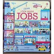 Look Inside Jobs Imported From England Suitable For 4 Years Old + Cardboard Board book On Every Page