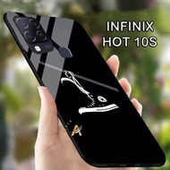 Softcase Glass for Infinix Hot 10S | GK43 | Case Hp Infinix Hot 10S | Case Infinix Hot 10S | Kesing hp Infinix Hot 10S | Casing hp Infinix Hot 10S | Softcase Infinix Hot 10S | Silikon Infinix Hot 10S | Silikon hp Infinix Hot 10S  | AIGOGO