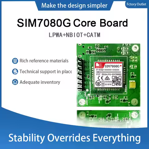 SIMCOM SIM7080G LTE CAT-M NB-IoT Module,NB-IOT SIM7080G Breakout board 1pc