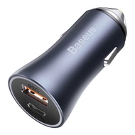 Baseus Car Charger Golden Contactor Pro 40W Dual Quick Charger USB + Type C