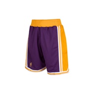 Mitchellness NBA Los Angeles Lakers 96-97 Season Away Game AU Gift Box Mens MN กางเกงขาสั้น บาสเกตบอ