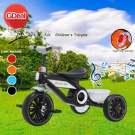GDeal Tricycle Bicycle Outdoor For Children 3 Wheels Balance Bike Trike Cycling Toy Simple Lightweig