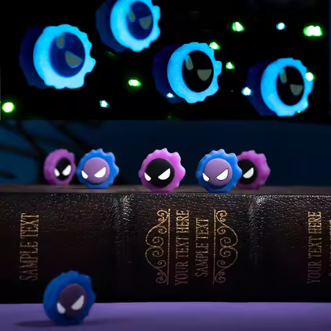 Luminous Ghost Silicone Joystick Cover For Sony PS5 PS4 PS3 Xbox One/360 Slim Series X/S Switch Pro 