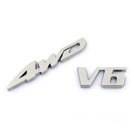 Universal Car Sticker 4WD SUV V6-Extreme Super Pleasure