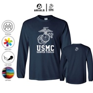 Arials Kaos Baju Lengan Panjang USMC Marine Corps