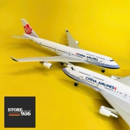 China Airlines Boeing 747 aircraft model, scale 1:400, realistic prototype design of famous Boeing 7