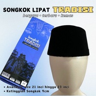 Songkok Folding Baldu High Quality Songkok Folding awang Tradition/Sokok lipak Thick material
