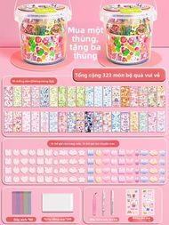 Bộ Giấy DIY Gukap Disc Với Sticker Trong Suốt Degrade